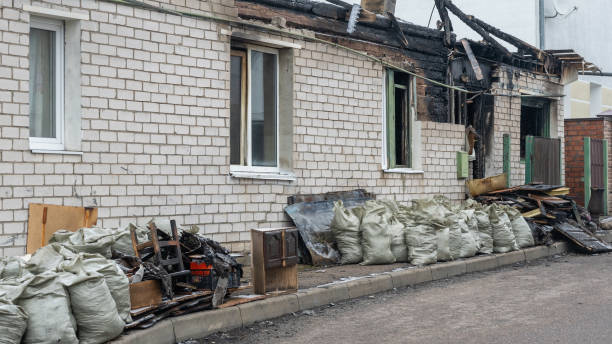 Professional Soot Cleanup technician working in Saint Michael, MN